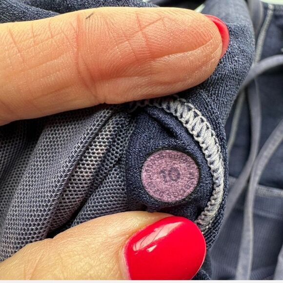 Lululemon Free To Be Bra Long Line *Rib Snow Wash Midnight Orchid Size 10 - Picture 11 of 14